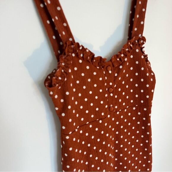Urban Outfitters Polka Dot Body Con Dress Small - Picture 6 of 14